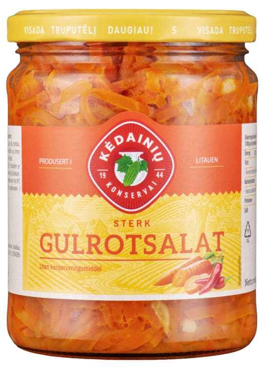Gulrotsalat 480g Kedainiu