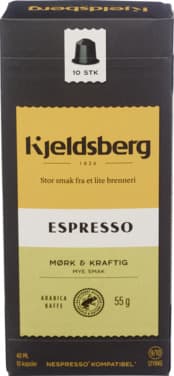 Kjeldsberg Kaffekapsel Espresso 55g