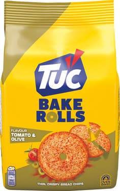 Tuc Bake Rolls Tomat & Oliven 150g