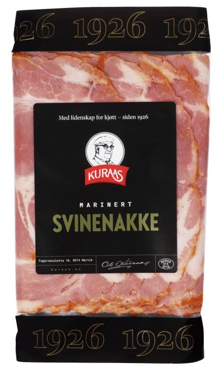 Svinenakke Marinert 120g Kuraas