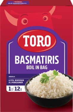 Toro Basmatiris Boil In Bag 1kg