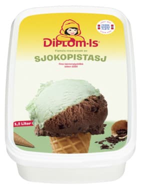 Sjokopistasj 1,2l Diplom-Is