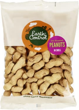 Peanøtter i Skall 250g Earth Control