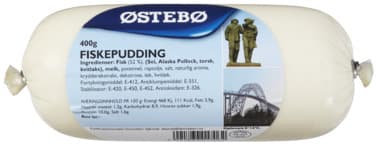 Fiskepudding Rund 400g Østebø