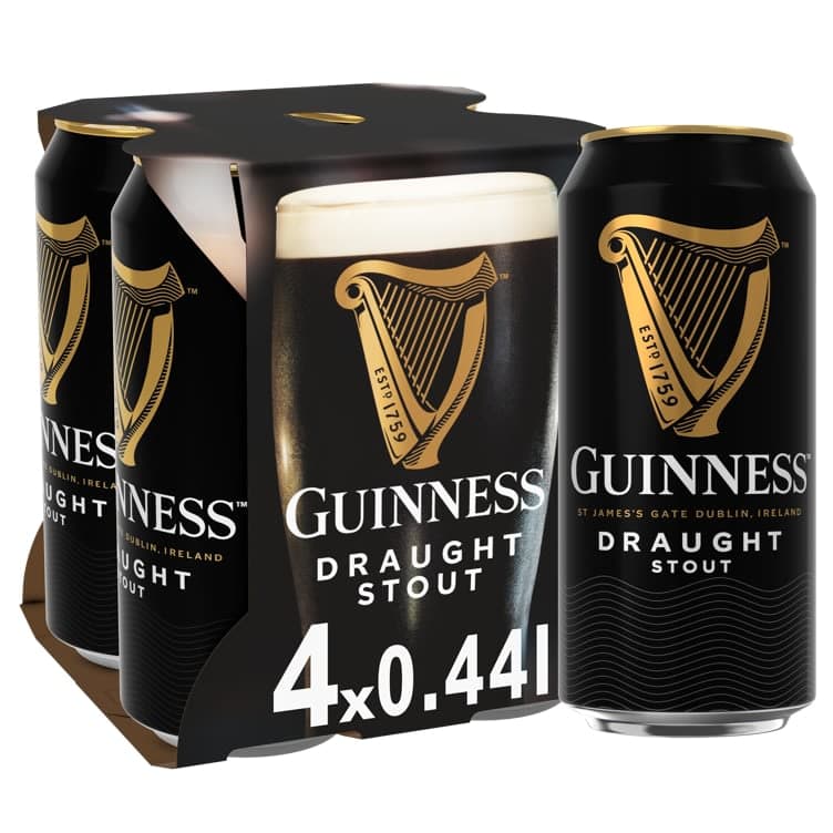 Guinness 0,44lx4 boks 1760 ml