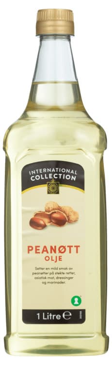 Peanøttolje 1l International Collection