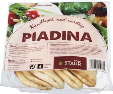 Piadina 220g Staur