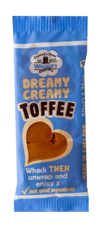 Walkers Toffee Bar Dreamy Creamy 50g
