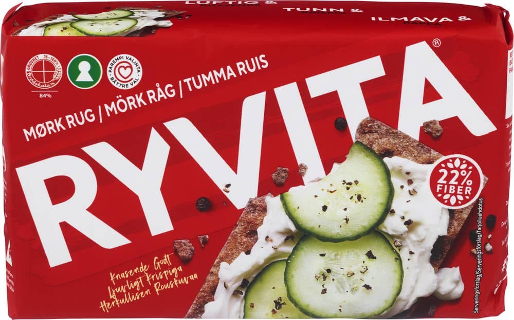 Ryvita Rug Knekkebrød, 250 g