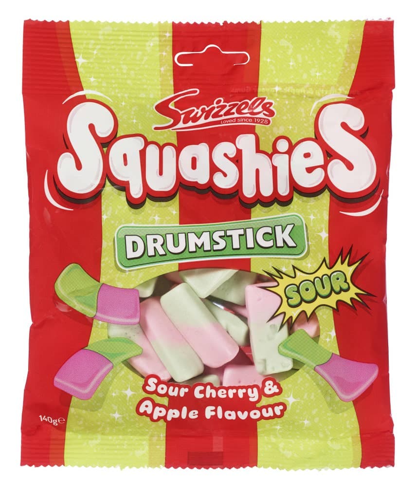Squashies Drumstick Sur 140 g
