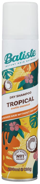 Batiste Tørrshampo Tropical 200ml