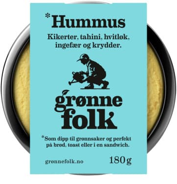 Fersk Hummus 180g Grønne Folk