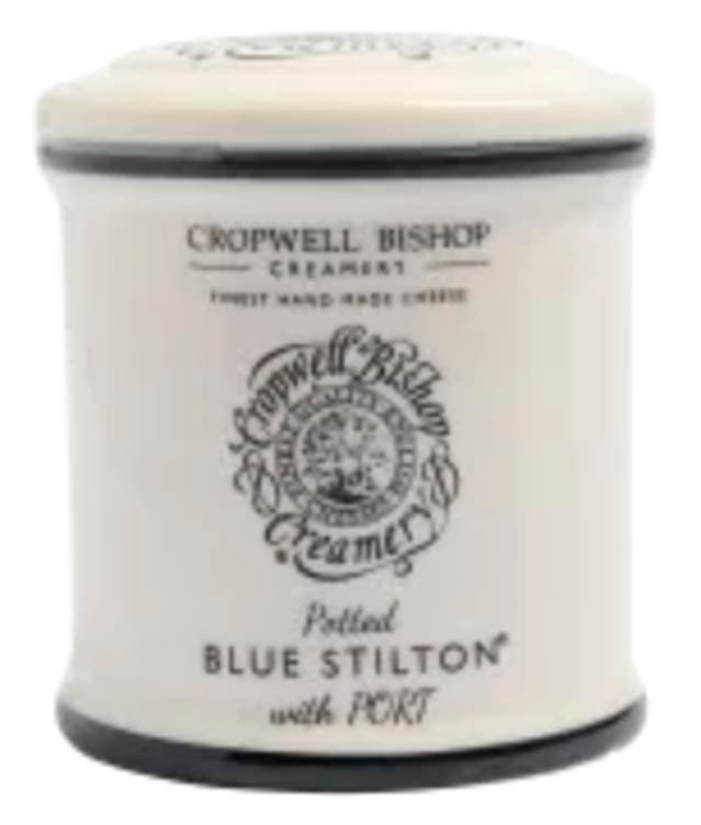 Stilton Cheese m/Port Krukke 200g Cropwell B