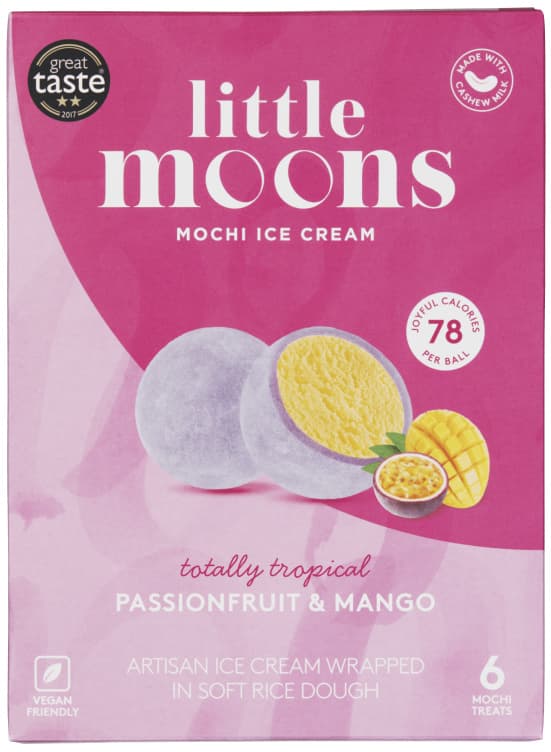 Little Moons Ice Cream Passionfrukt og Mango 192g