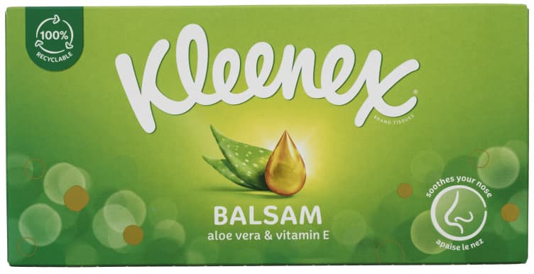 Kleenex Balsam Serviett 64stk
