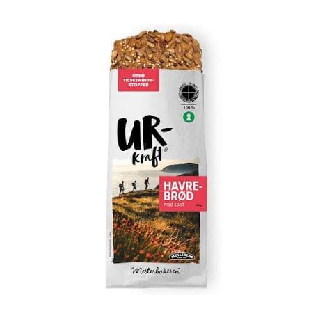 Urkraft Havrebrød 500g Mesterbakeren 700 g