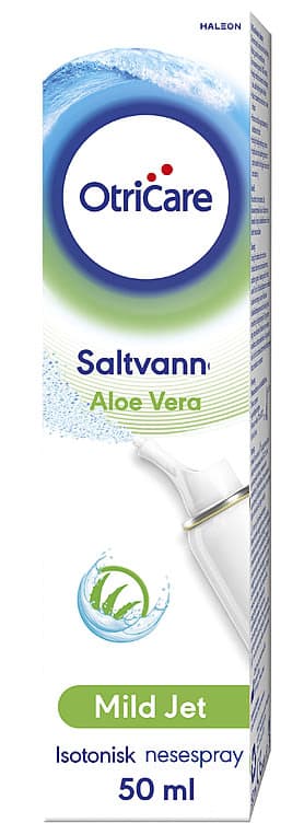 Otricare Nesespray Saltvann Aloe Vera 50 ml
