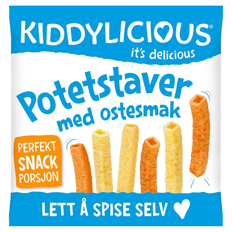 Potetstaver m/Ostesmak 12g Kiddylicious