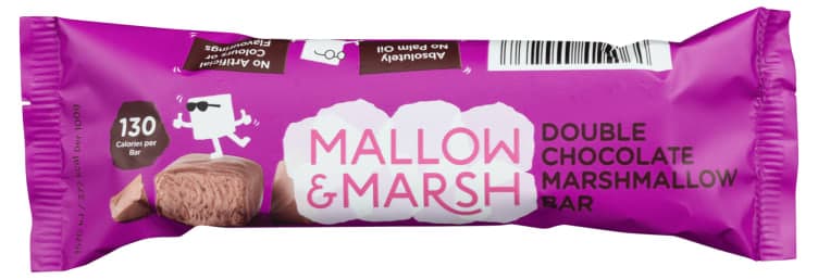 Marshmallows Sjokolade 35g Mallow & Marsh