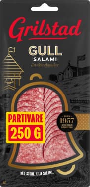Grillstaf Gullsalami 250g Partivare