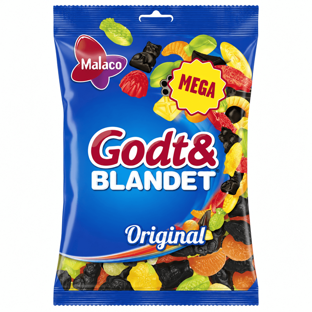 Godt & Blandet Original 520g Malaco