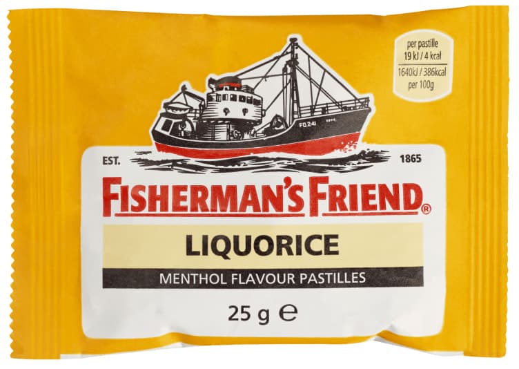 Fishermans Friend Liquorice 25g