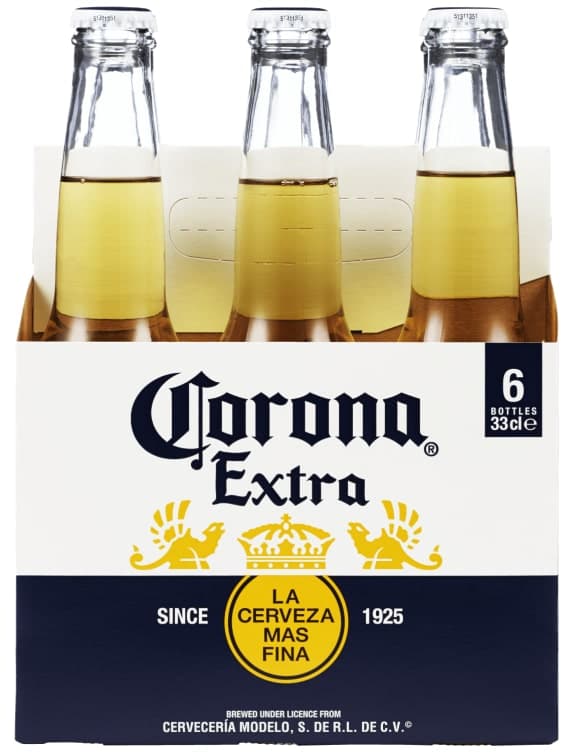 Corona Extra 0,33lx6 flaske