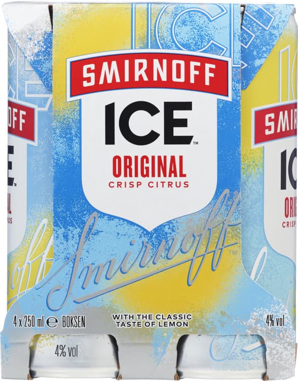 Smirnoff Ice 250mlx4 boks 1000 ml