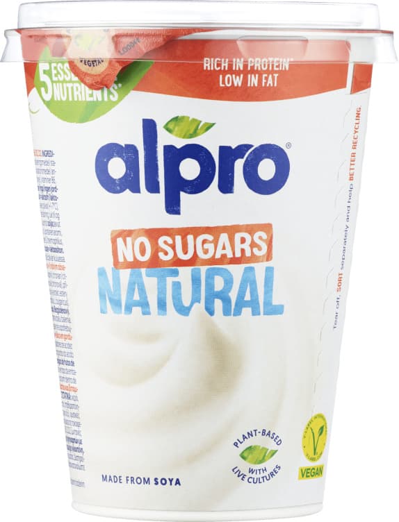 Plain No Sugars 400g Alpro