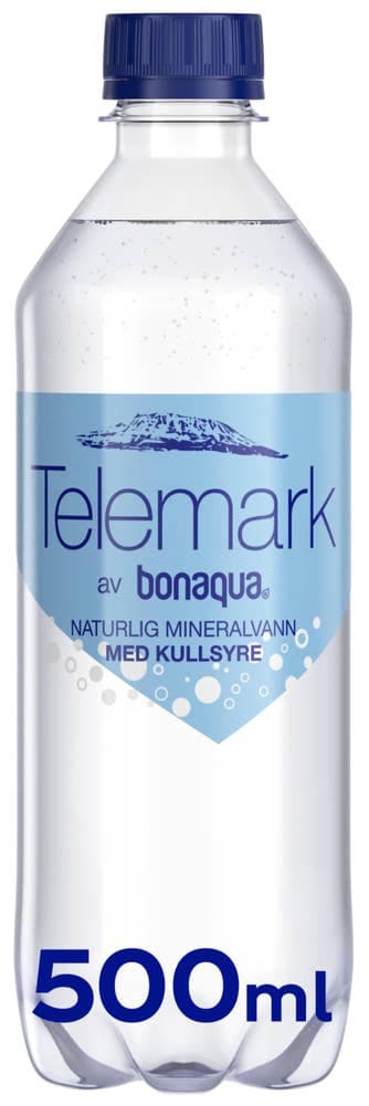 Bonaqua Telemark Naturell Sprudlende, 0,5 l