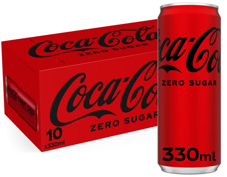 Coca-Cola Zero 10x0,33l boks 3300 ml