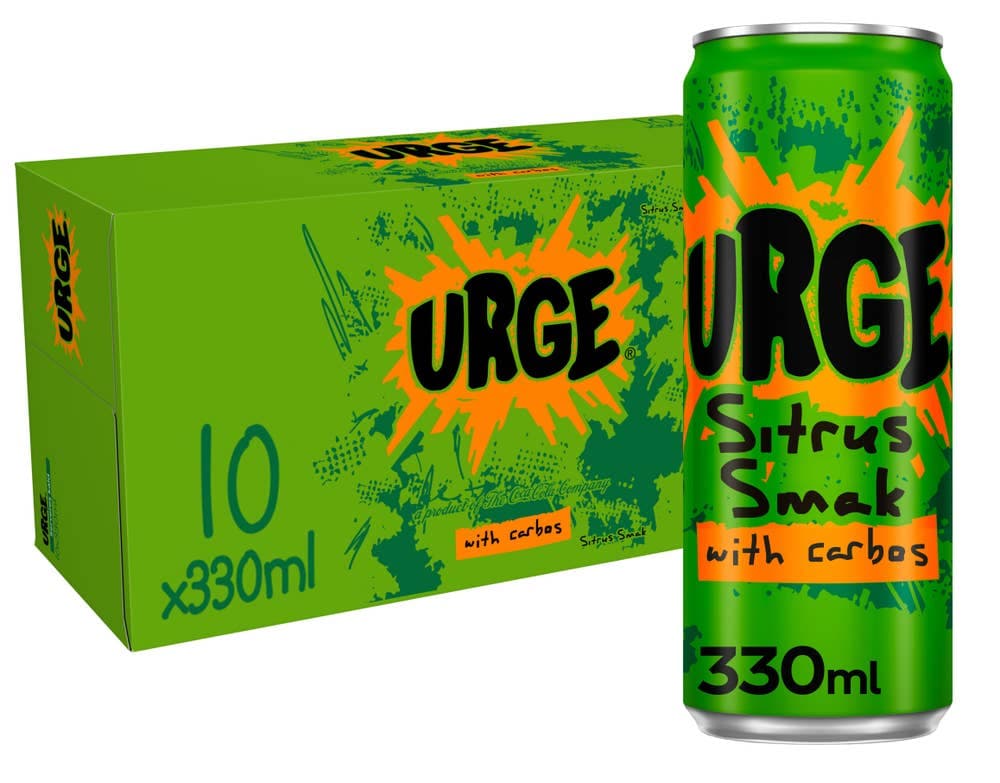 Urge 10 x 0,33L, 3,3 l 3000 ml