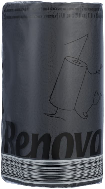 Tørkerull Sort 1rl Renova 1 stk