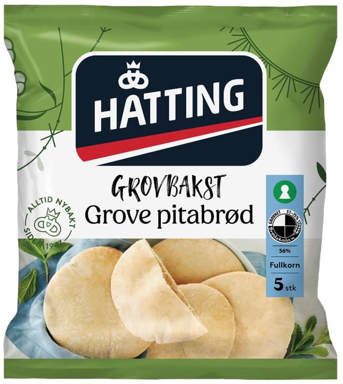 Pitabrød Grove 400g Hatting