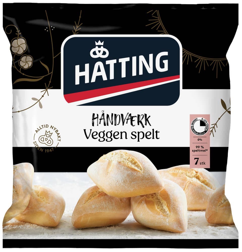 Veggen Spelt 7 stk, 420 g