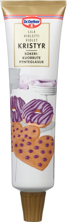 Pynteglasur Lilla 125g Dr.Oetker
