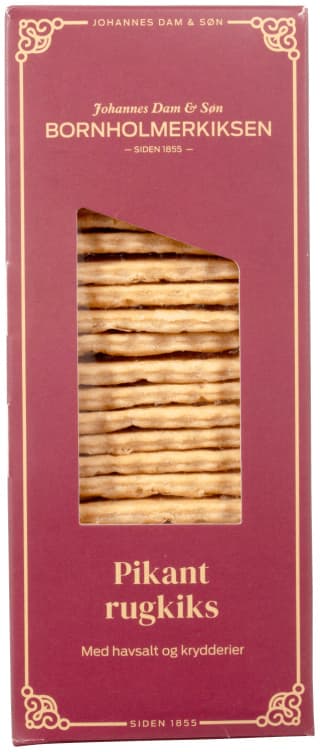 Rugkjeks m/Havsalt 175g Bornholmske