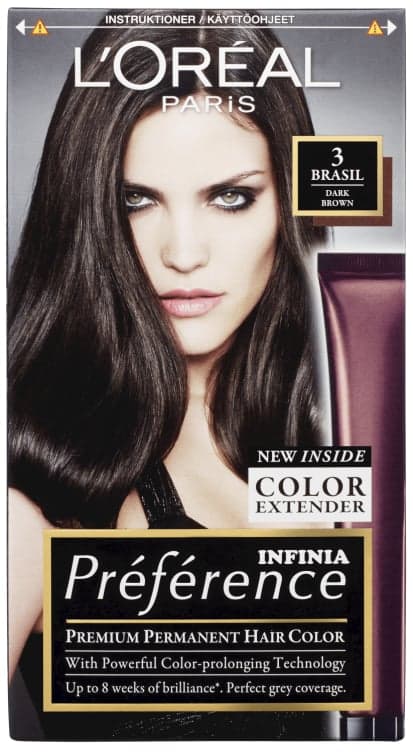 Preference Color 3 Mørk Brun Brasilia