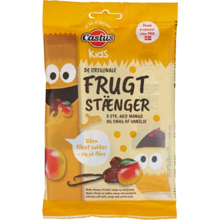 Fruktstang Mango&Vanilje 100g Castus