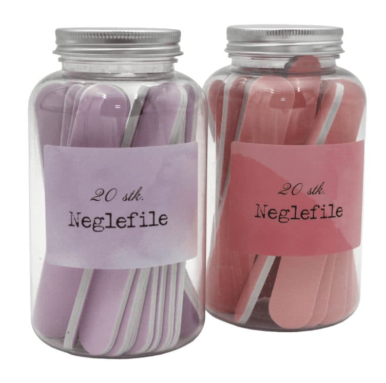 Neglefiler i Krukke 20stk