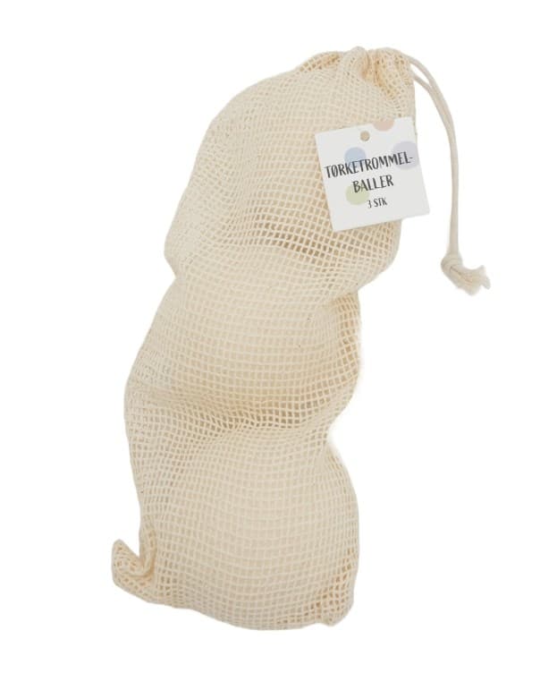Tørketrommelballer i Ull 3stk
