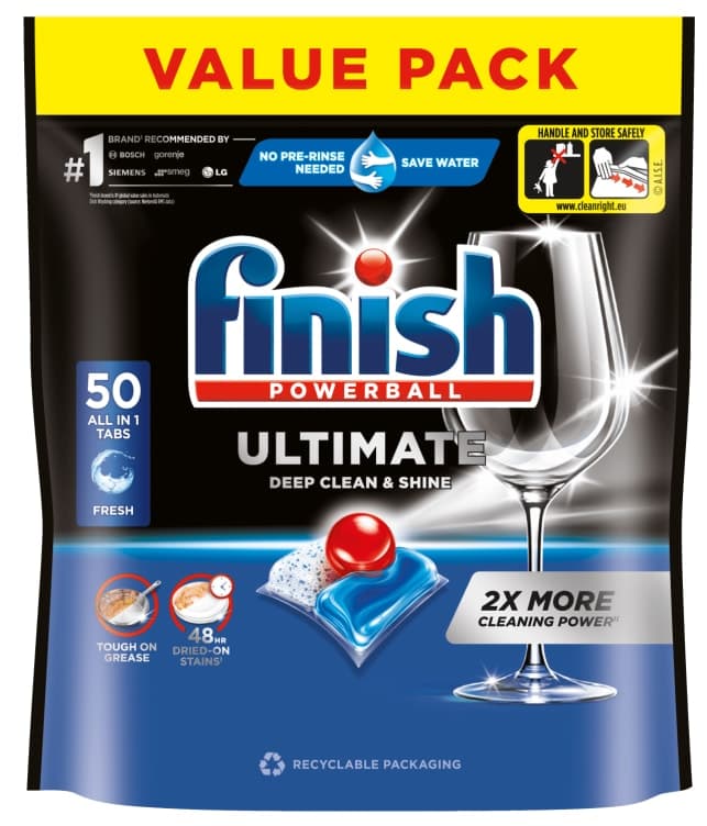 Finish Ultimate Oppvasktabletter 50stk