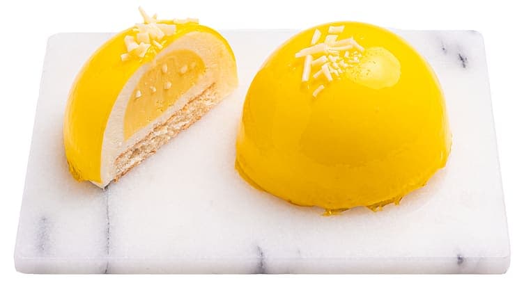 Sitronmousse Halvkule 88g Fryst 1 stk