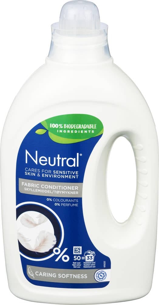 Neutral Tøymykner 1l 50 stk