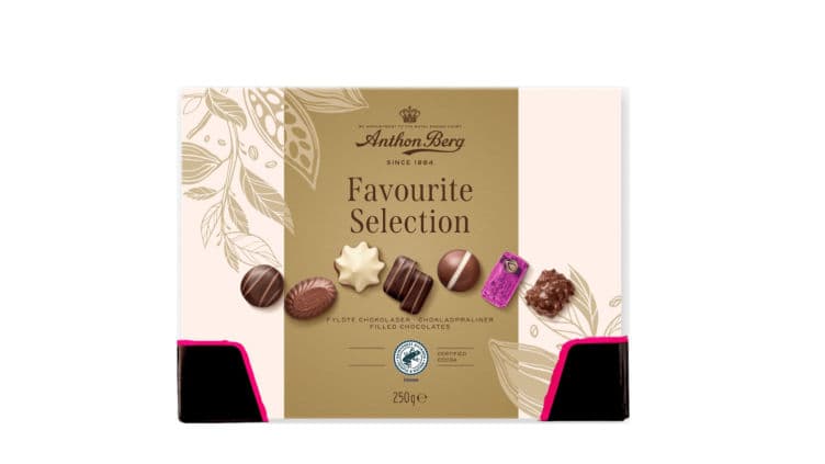 Favourite Select. Assortert 250g Anthon Berg
