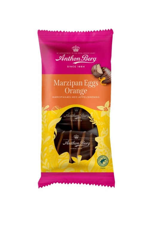 Marsipanegg Appelsin 3x30g Anthon Berg 90 g