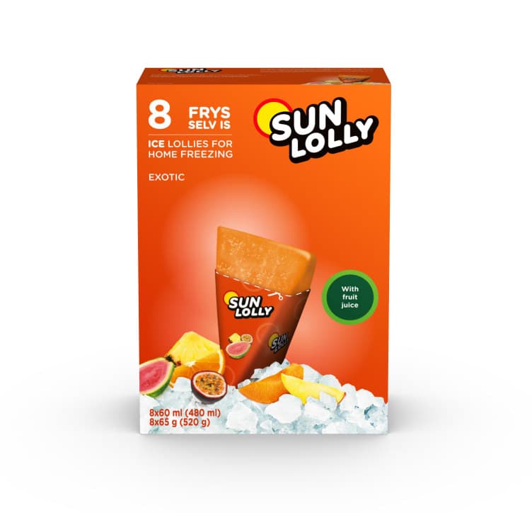 Sun Lolly Exotic 8stk 480 ml