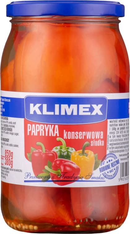 Paprika 870g Klimex
