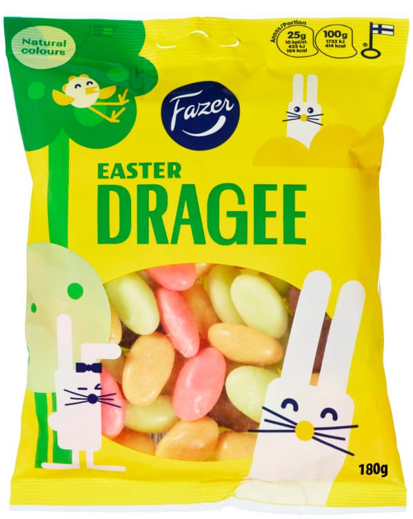 Easter Dragee 180g Fazer