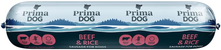 Primadog Pølse Biff 800g